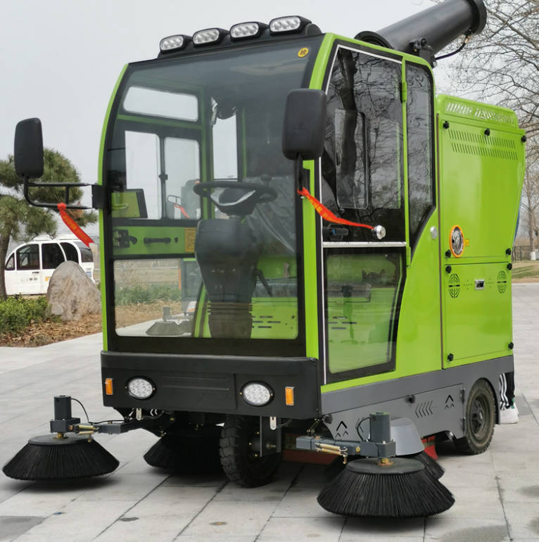 合肥道路清洁广泛应用电动环卫清扫车